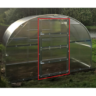 Papildu durvis aizmugurē siltumnīcai Baltic LT