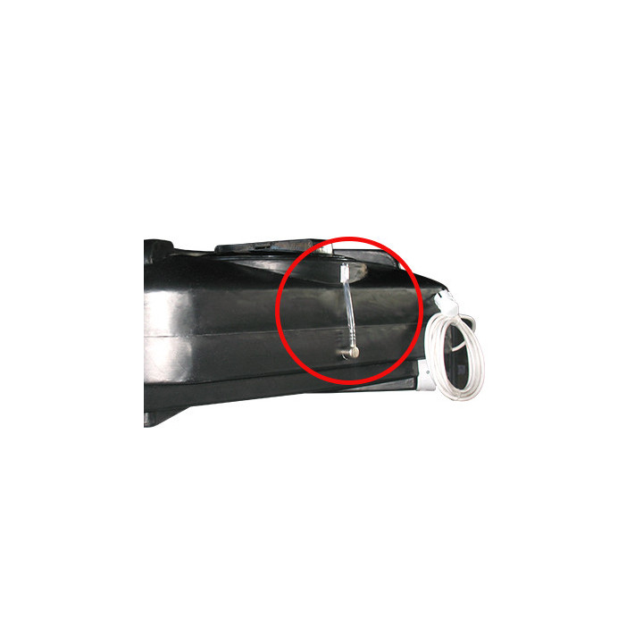 Lauko dušo bakas su el. pašildymu