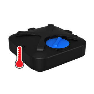 Lauko dušo bakas su el. pašildymu