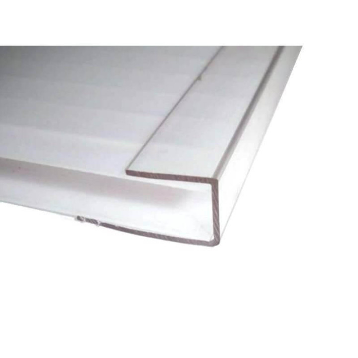 Polikarbonato užbaigimo profilis U - Sodenis.lt