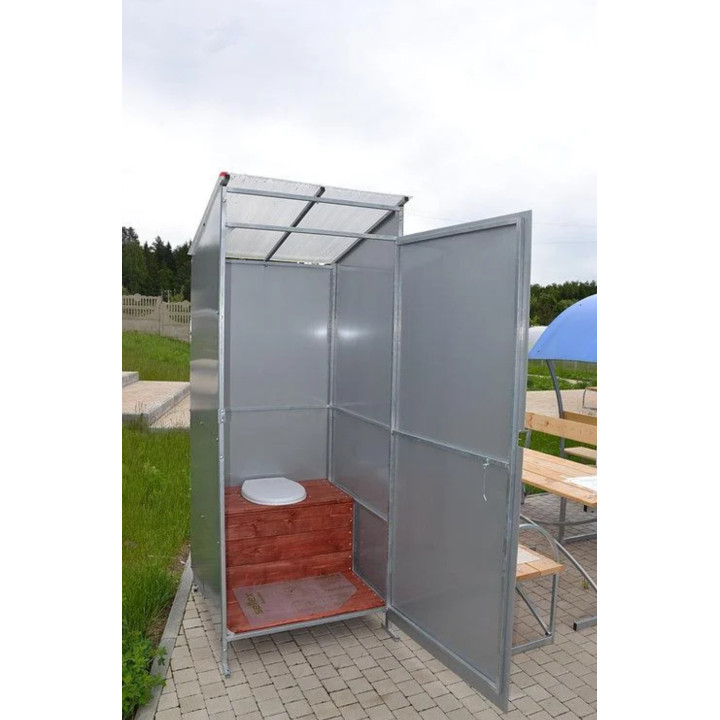 ĀRA TUALETE AR KOKA PACĒLUMU (BALTA)