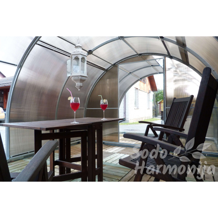 Aiamaja – BOTANIK kõigile aastaaegadele (6m) - Kasvuhooned24.ee