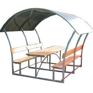 Lauko pavėsinė "Astra" (3m ilgio) - Sodenis.lt