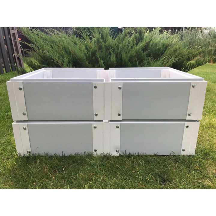 Augstā dobe Botanik White 0,7x3 vai 0,7x4m