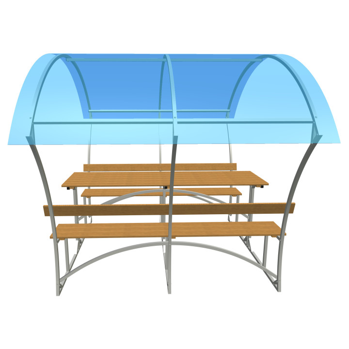 Lauko pavėsinė Astra premium - Sodenis.lt