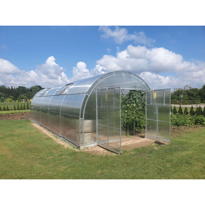 Šiltnamis Maxi(4.10m pločio) | Tvirtas ir Erdvus Sprendimas - Sodenis.lt