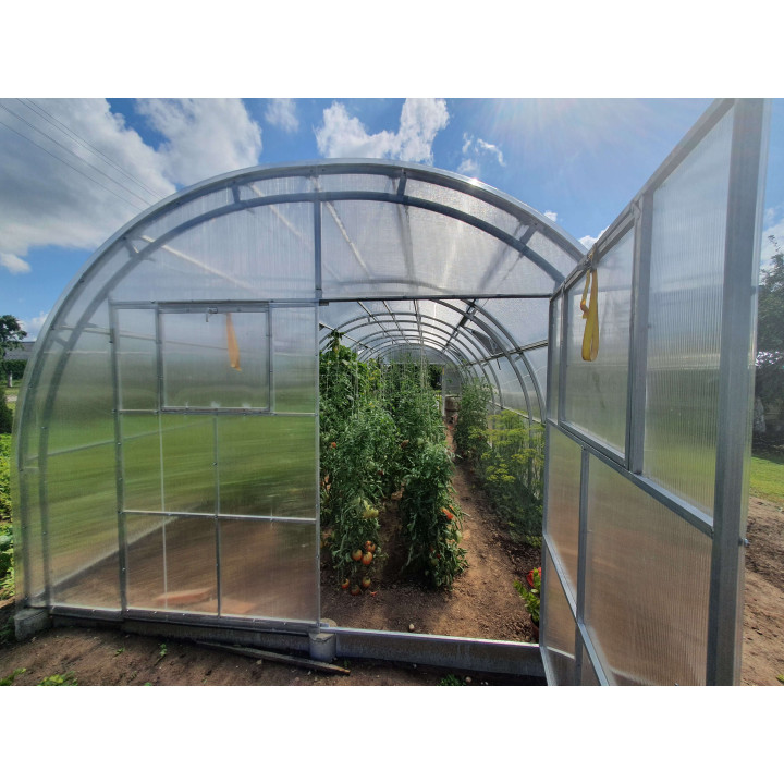 Šiltnamis Maxi(4.10m pločio) | Tvirtas ir Erdvus Sprendimas - Sodenis.lt