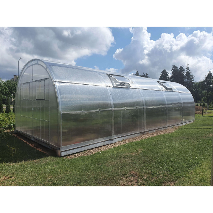 Šiltnamis Maxi(4.10m pločio) | Tvirtas ir Erdvus Sprendimas - Sodenis.lt