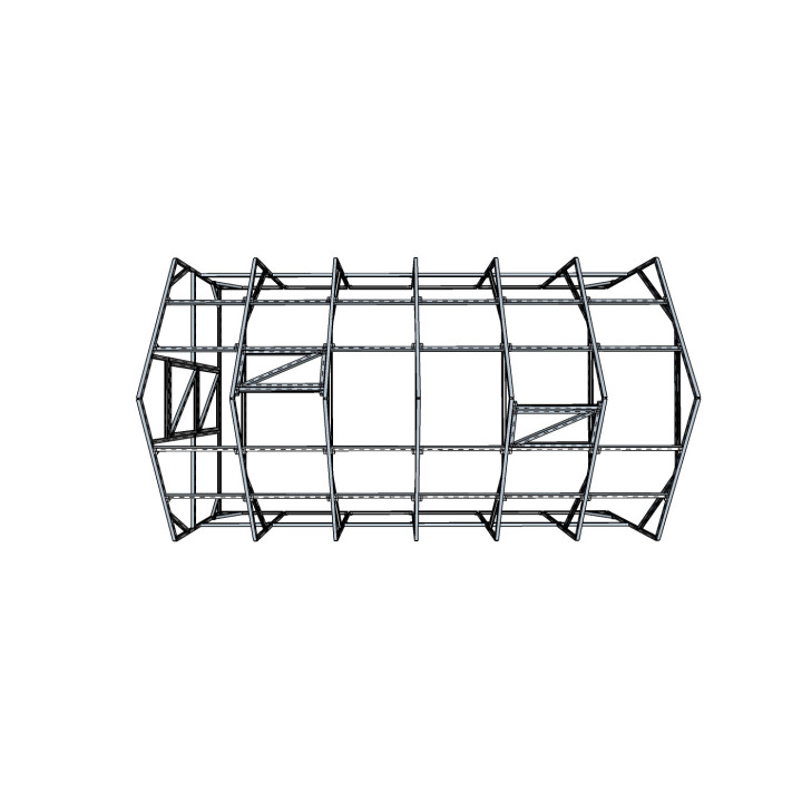 Kahekaldega kasvuhoone 3500×6000 – Tugev ja avar mudel | Kasvuhooned24.ee