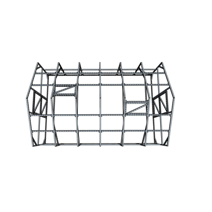 Divslīpju siltumnīca 3600×5480 – Plašs un izturīgs modelis | Siltumnicucentrs.lv
